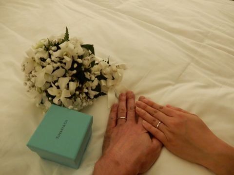 【ティファニー(Tiffany & Co.)の口コミ】 指輪のデザインが無限マークのような形をしており、他にはないめずらしい…