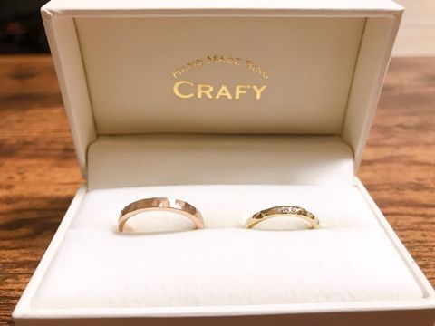 【CRAFY(クラフィ)の口コミ】 ブランドに特にこだわりはなかったのですが、デザインの希望イメージや、…