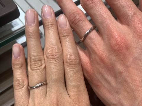 【アイプリモ(I-PRIMO)の口コミ】 北極星と北斗七星というリングのコンセプトが決め手でした。女性用リング…