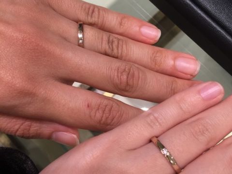 【SIENAROSE(シエナロゼ)の口コミ】 指輪は平打ちなど変わったデザインがあり、ずっと眺めていたいデザインで…