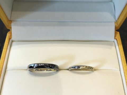 【ケイウノ ブライダル(K.UNO BRIDAL)の口コミ】 一生に一度の物だからこそ、個性を出したいと思い、セミオーダーできる物…