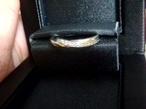 【エクセルコダイヤモンド(EXELCO DIAMOND)の口コミ】 似た形で違う種類のものをペアリングとしても使えると伺ったのですが、つ…