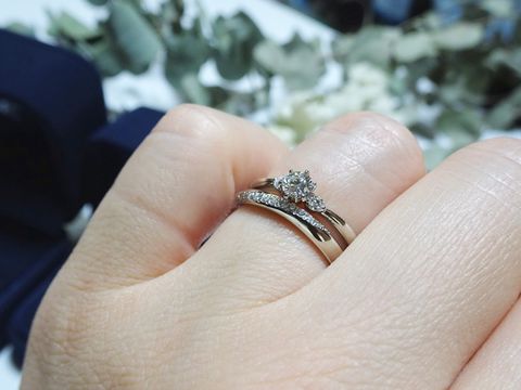 【4℃ BRIDAL(ヨンドシーブライダル)の口コミ】 とにかくお値段が想像以上にお値打ちで、それにもかかわらずダイヤモンド…