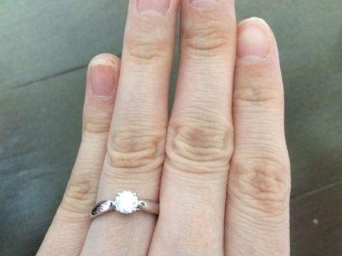 【ティファニー(Tiffany & Co.)の口コミ】 やはり婚約指輪というからには、それなりにきちんとしたものがほしかった…