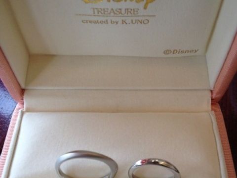 【ケイウノ ブライダル(K.UNO BRIDAL)の口コミ】 ディズニーモチーフを入れたかったのがひとつ。もうひとつは二人のイニシ…
