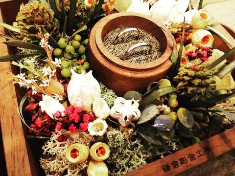 【鎌倉彫金工房の口コミ】 最初は色々既製品を見ましたが、価格とデザインに納得出来ず、自分たちで…