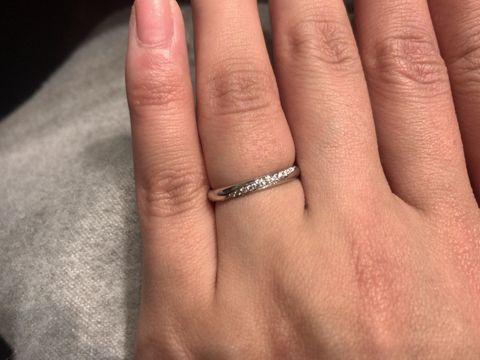 【TANZO.(鍛造指輪)の口コミ】 何軒かジュエリーショップを見て回りましたが、好みのデザインが見つから…