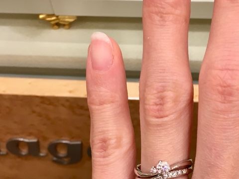 【Quand de Mariage(クワンドゥマリアージュ)の口コミ】 リングデザインは300種類あるとのことで、自由にセミオーダー出来る点がい…
