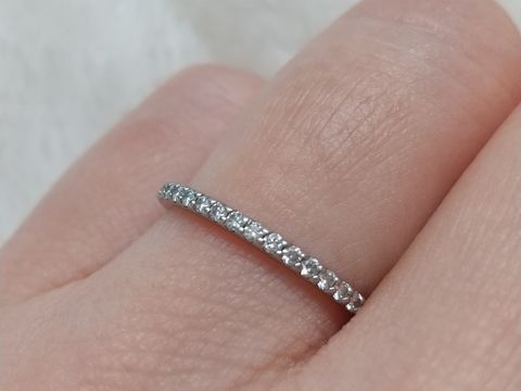 【Joie de treat.(ジョア・ドゥ・トリート)の口コミ】 結婚指輪だけでも美しく、かつ他のブランドで購入したエンゲージと合わせ…