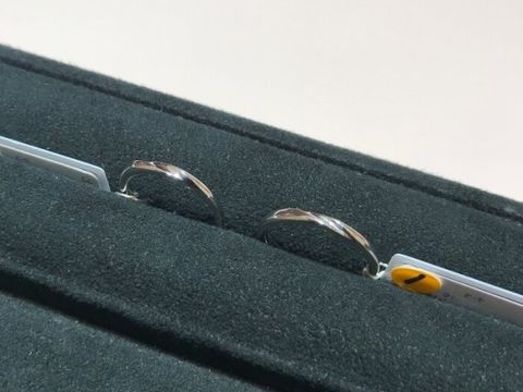 【TRECENTI(トレセンテ)の口コミ】 シンプルなデザインの指輪を探していたので、ダイヤなしまたはダイヤの数…
