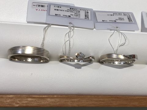 【杢目金屋(もくめがねや)の口コミ】 セットリングなので重ね付けができるデザインです。あんまり人と被りたく…