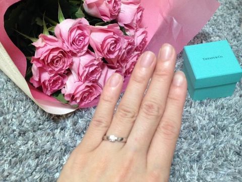 【ティファニー(Tiffany & Co.)の口コミ】 とにかくシンプルで、飽きのこない指輪が欲しい、そして、あわよくば憧れ…