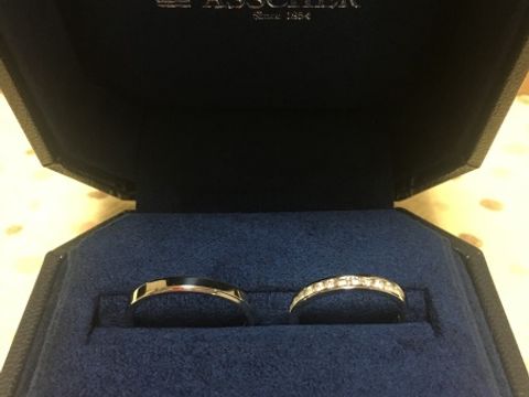 【ROYAL ASSCHER(ロイヤル・アッシャー)の口コミ】 毎日、何十年もつける指輪なので、飽きがこなくて、見るだけでテンション…