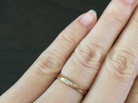 【Tis(ティス)の口コミ】 ピンクゴールドの指輪が欲しかったのですが、あまり他のブランドでも種類…