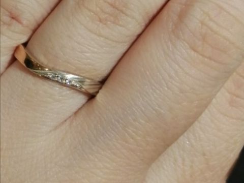 【杢目金屋(もくめがねや)の口コミ】 ネットでみてる以上に実物がとても美しくうっとりするようなデザインばか…