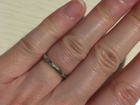 【アイプリモ(I-PRIMO)の口コミ】 私も旦那さんも指が細めなので、元々アームが細めのストレートタイプの指…