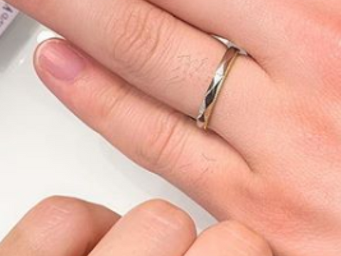 【CHER LUV(シェールラブ)の口コミ】 たくさん試着した中で、2人がいいねってなったのはこのリングでした。
「A…