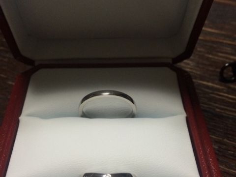 【カルティエ(Cartier)の口コミ】 結婚指輪は海外の有名ブランドと決めていましたが、どれもデザインが似通…