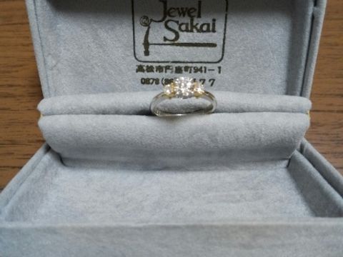 【ジュエルサカイの口コミ】 旦那の故郷であります香川県高松市のジュエリーショップで購入いたしまし…