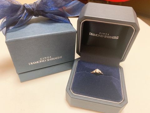 【銀座ダイヤモンドシライシの口コミ】 新作で花嫁さんの意見を参考に作られたということもあり、いろんな要素が…