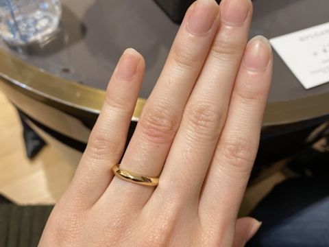 【ブルガリ(BVLGARI)の口コミ】 あまり人と被らないデザインの指輪が良いなと思って探してました。ゴール…