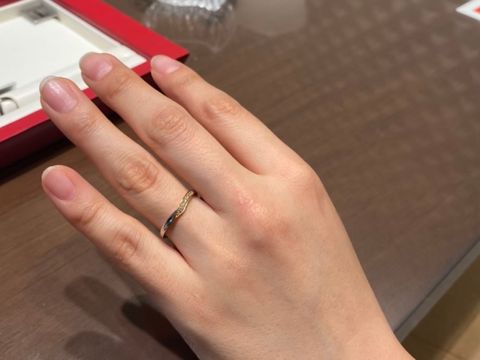 【GemmeoMyM(ジェンメオミィム)の口コミ】 ゴールド部分とシルバー部分の2つが混ざっているなかなかないデザインが魅…