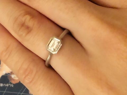 【hum(ハム)の口コミ】 インスタでhumの別のジュエリーの写真を見て、
実際の店舗に行って見まし…