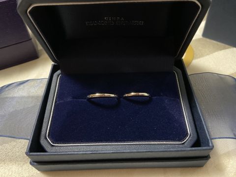 【銀座ダイヤモンドシライシの口コミ】 ダイヤモンド無しのシンプルな物を探していました。正直どのブランドで買…