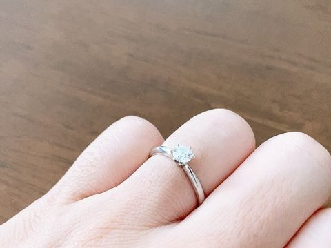 【MAGGIORE(マジョーレ)の口コミ】 結婚指輪のデザインはまだ決めていなかったので、どんなデザインにも合わ…