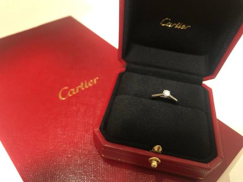 【カルティエ(Cartier)の口コミ】 シンプル王道ラインがよく、有名なカルティエしか候補にしていませんでし…