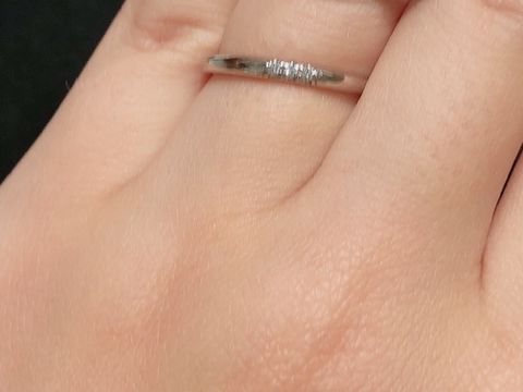 【ティファニー(Tiffany & Co.)の口コミ】 シンプルなデザインで人気なものを見たいです、といって出してもらいまし…