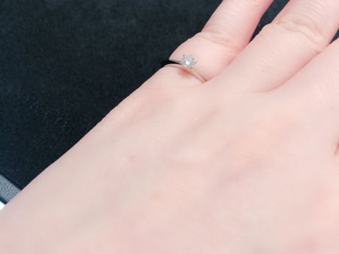 【ティファニー(Tiffany & Co.)の口コミ】 当初は結婚指輪だけ購入しようと思ってましたが下見の段階で婚約指輪もお…