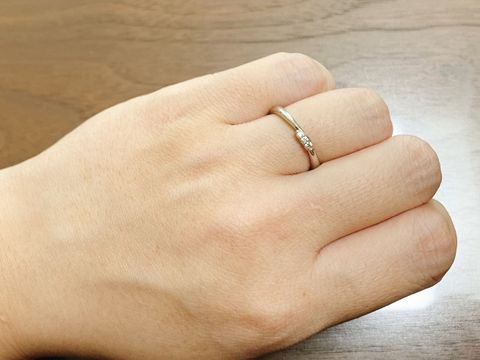 【ラザール ダイヤモンド(LAZARE DIAMOND)の口コミ】 ダイヤモンドにこだわりがあるブランドなだけに、輝きが素晴らしい事が決…