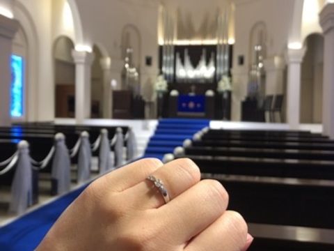 【ティファニー(Tiffany & Co.)の口コミ】 婚約指輪はTiffanyがいいな、と憧れていました。Tiffanyの金額も彼の予算…