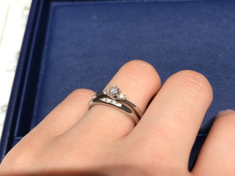 【銀座ダイヤモンドシライシの口コミ】 派手すぎるのはちょっと&hellip;でもダイヤモンドもつけたい！と思い、3つ…