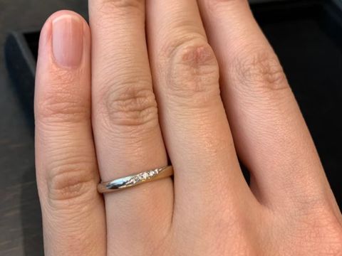 【ケイウノ ブライダル(K.UNO BRIDAL)の口コミ】 カッコいい、スタイリッシュなデザインよりかは、甘めなデザインが多いイ…