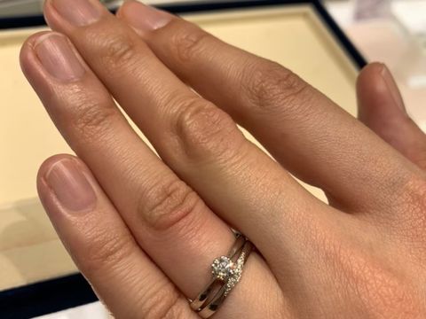 【ヴァンドーム青山(VENDOME AOYAMA)の口コミ】 王道なプラチナのデザインが多いですが、プラチナ以外への素材変更もでき…