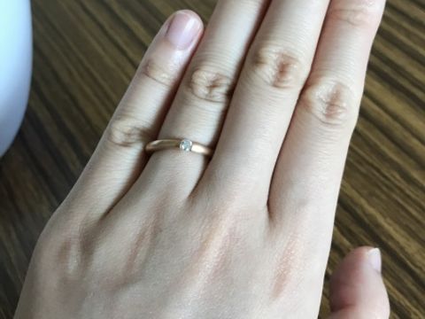 【NIESSING(ニーシング)の口コミ】 当初、婚約指輪は要らないかなと思っていましたが、ニーシングを見つけて…