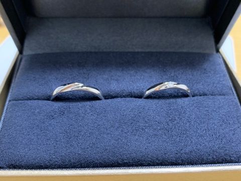 【ラザール ダイヤモンド(LAZARE DIAMOND)の口コミ】 色々なものを試着して、2人が気に入ったデザインにしました！全体はとても…