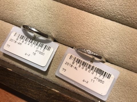 【TRECENTI(トレセンテ)の口コミ】 ストレートタイプのプラチナ素材の指輪です。付け心地がよく長くつけるこ…