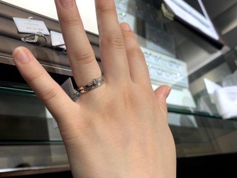【アイプリモ(I-PRIMO)の口コミ】 接客が非常に丁寧で親身になって聞いてくれました。
指輪の好みのイメージ…