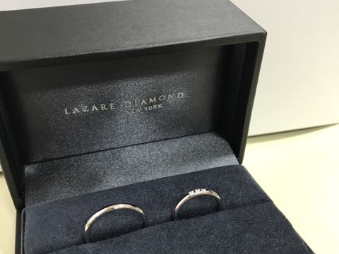 【ラザール ダイヤモンド(LAZARE DIAMOND)の口コミ】 2人で20～25万円、ブランドはこだわらずデザイン重視で探していました。ま…