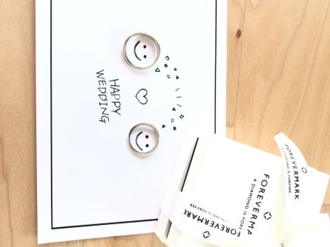 【FOREVERMARK(フォーエバーマーク)の口コミ】 指輪を探して1番最初に来店させていただいたお店であり、結婚指輪探しにつ…