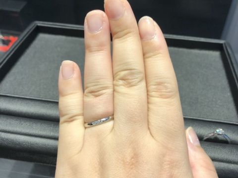 【エクセルコダイヤモンド(EXELCO DIAMOND)の口コミ】 他ブランドで見て気になっていたデザインと同じようなものができるという…