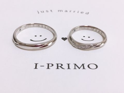 【アイプリモ(I-PRIMO)の口コミ】 結婚指輪試着の際、一目惚れしました。
他の指輪も試着しましたが、最終的…