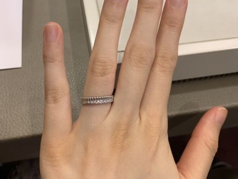 【ブシュロン(BOUCHERON)の口コミ】 ブシュロンの代表作であるキャトルは、デザインが他社と絶対にかぶらず、…