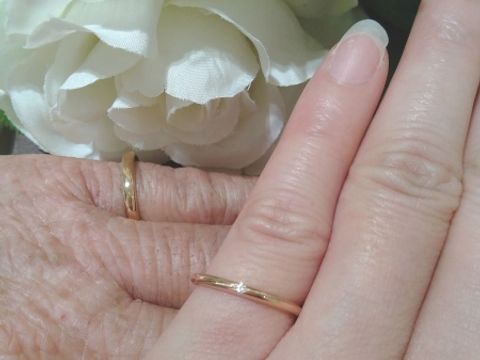 【festaria bijou SOPHIA(フェスタリア ビジュソフィア)の口コミ】 デザインや指輪の色は何も決まってないまま、指輪を探すために百貨店の方…