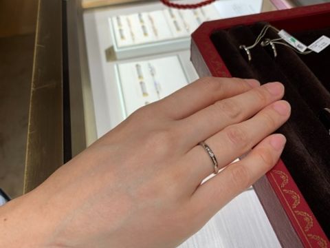 【カルティエ(Cartier)の口コミ】 憧れていたブランドだったのですが、想像していた以上に着け心地が良く、…