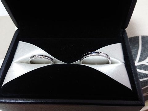 【エクセルコダイヤモンド(EXELCO DIAMOND)の口コミ】 指輪へのレース状のミル打ちがこちらでしかできないとのことでした。レー…