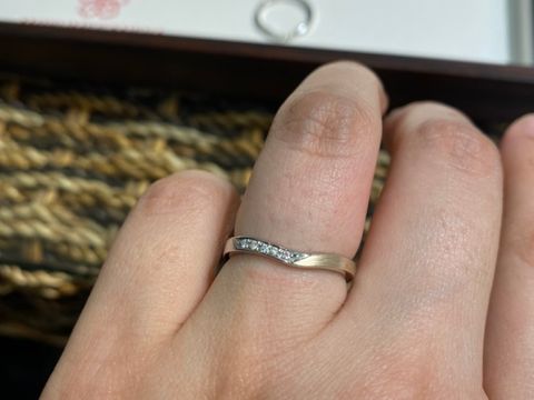 【杢目金屋(もくめがねや)の口コミ】 2人でオーダーして作れることがまず魅力的でした。
世界に一つのオリジナ…